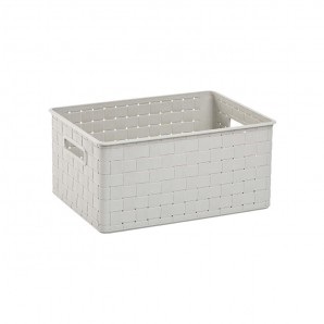 Корзина для хранения Nuance M 18л кремовая CURVER 243730 Корзина для хранения Nuance M 18л кремовая CURVER 243730