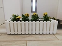 Ящик балконный Boardee Fence 58х18х16см белый DDEF600 фото в интернет-магазине meandhome.ru