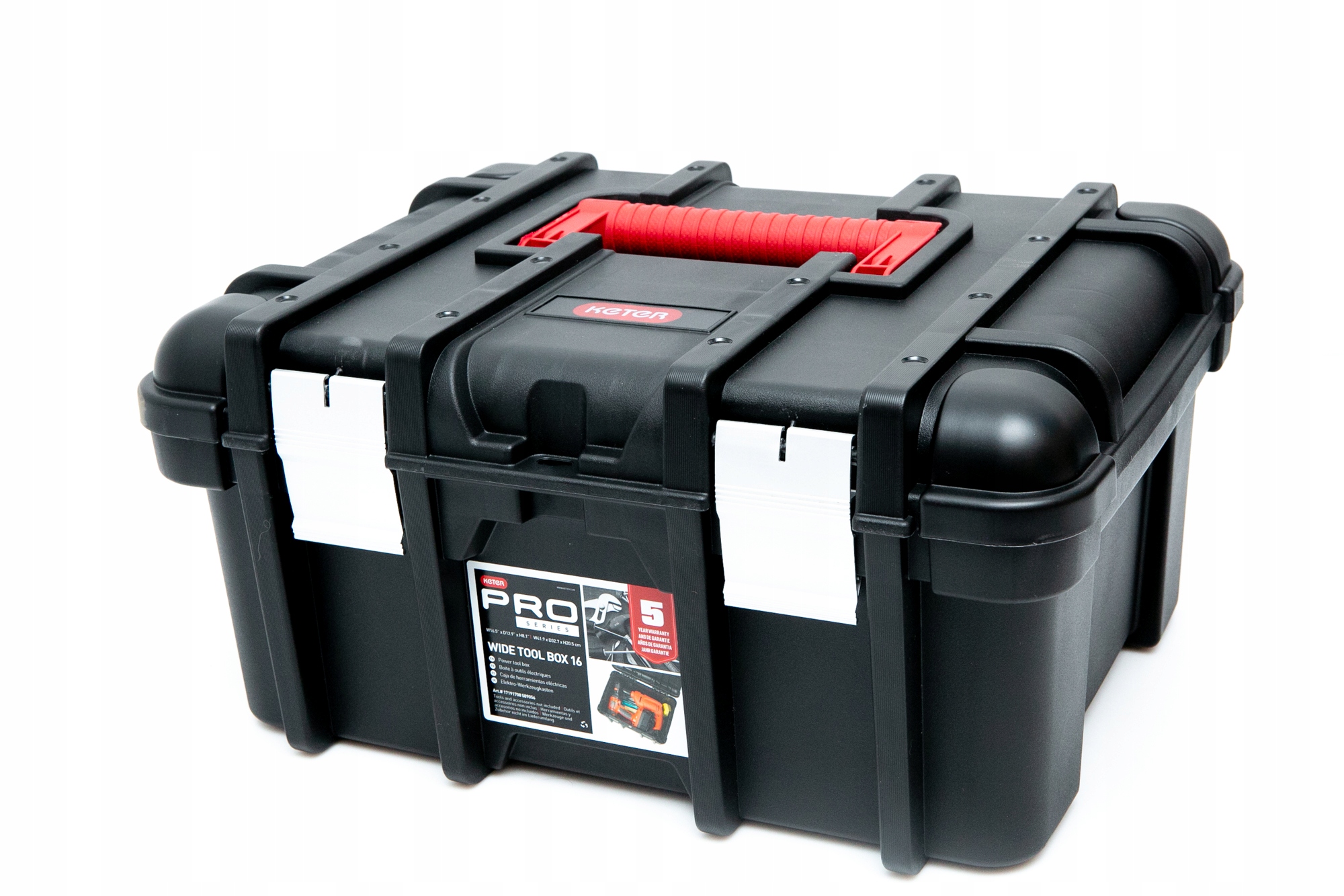 Ящик для инструментов Power Tool Box 16" черный KETER 238279 фото в интернет-магазине meandhome.ru