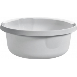 Таз пластиковый Essentials 10л круглый CURVER 241745 серый
