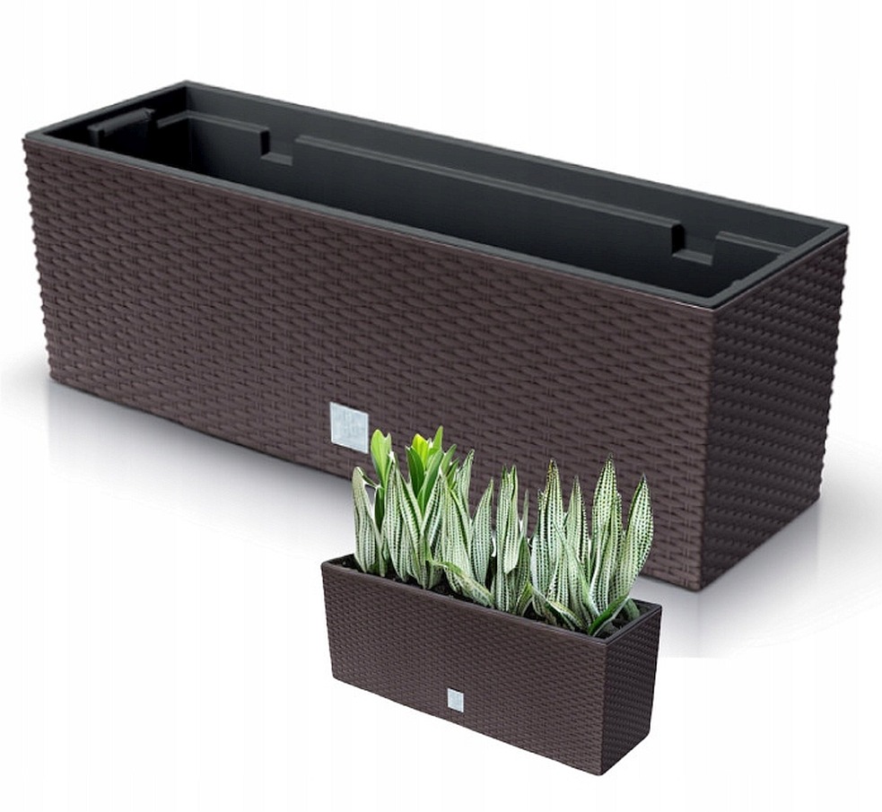 Балконный ящик Rato case 25х60х24см умбра DRTC600-440U фото в интернет-магазине meandhome.ru