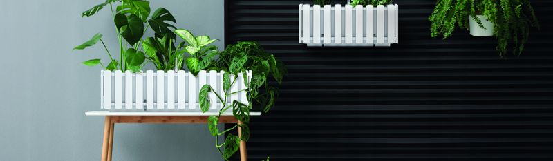 Ящик балконный Boardee Fence 58х18х16см серый камень DDEF600 фото в интернет-магазине meandhome.ru