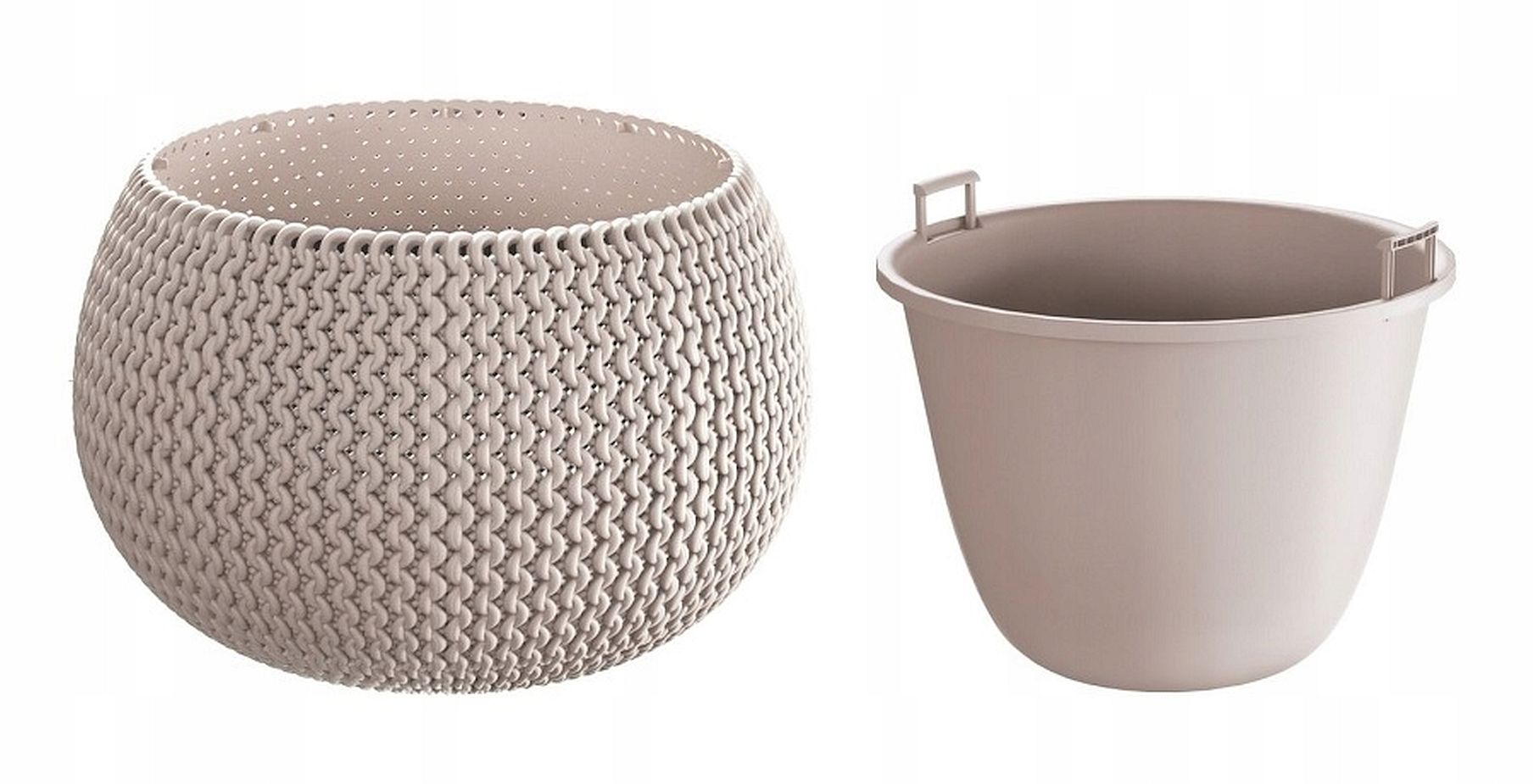 Кашпо SPLOFY BOWL d18см h13,6см ягодный светлый DKSP180-5245U фото в интернет-магазине meandhome.ru