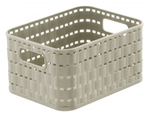 Ящик корзина для хранения Country А6 2л капучино ROTHO 1166707422 Ящик корзина для хранения Country А6 2л капучино ROTHO 1166707422