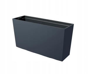 Балконный ящик URBI CASE MIDDLE 77х23,5х40,6см антрацит DUC800M-S433