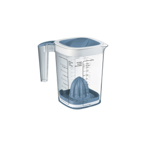Кувшин мерный LOFT 1,5л с соковыжималкой голубой, прозрачный ROTHO 10260