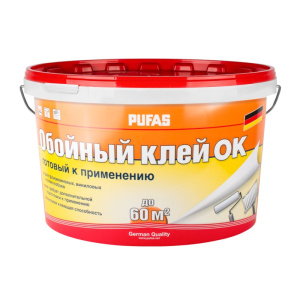 Клей для обоев готовый универсальный PUFAS 10л=10кг 084758