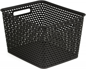 Корзина для хранения Your Style L 18л прямоугольная темно-коричневый CURVER 232423 Корзина для хранения Your Style L 18л прямоугольная темно-коричневый CURVER 232423