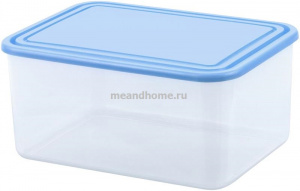 Контейнер для СВЧ прямоугольный Foodkeeper 2л голубой, прозрачный CURVER 175540