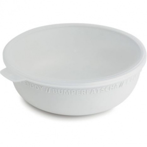 Миска пластиковая с крышкой TRESA 0,35л 18cм ROTHO 10420 белый