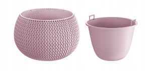 Кашпо SPLOFY BOWL d29см h19см 3.9л ягодный светлый DKSP290-5245U Кашпо SPLOFY BOWL d29см h19см 3.9л ягодный светлый DKSP290-5245U