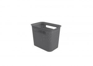 Корзина для хранения BRISEN 7л узкая ROTHO 10238 антрацит Корзина для хранения BRISEN 7л узкая ROTHO 10238 антрацит