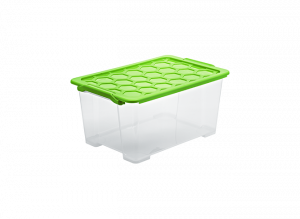 Ящик для хранения Evo Safe 44л прозрачный/зеленый ROTHO 1008105519 Ящик для хранения Evo Safe 44л прозрачный/зеленый ROTHO 1008105519