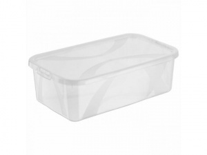 Ящик для хранения LONA 5л прозрачный ROTHO 1046600096 Ящик для хранения LONA 5л прозрачный ROTHO 1046600096