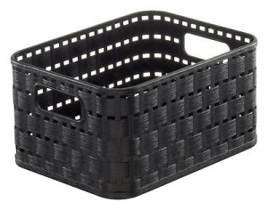 Ящик корзина для хранения Country А6 2л черный ROTHO 1166708080 Ящик корзина для хранения Country А6 2л черный ROTHO 1166708080