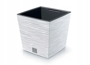 Кашпо Furu Square Low 24х24х23,5см 10л DFS240-S449 белое