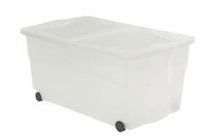 Контейнер для хранения Multiboxx 100л на колесах прозрачный CURVER 231402 Контейнер для хранения Multiboxx 100л на колесах прозрачный CURVER 231402