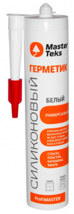 Герметик силиконовый MasterTeks PM универсальный 0,29 белый картридж 9613440 (упак.12шт)
