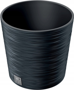 Кашпо Furu Round d30см h29,4см 17л DFR300-433 антрацит