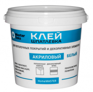 Клей-шпатлевка акриловый MasterTeks HM 1,7 белый ведро 9752924