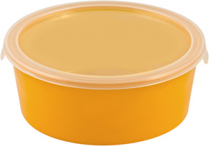 Контейнер для СВЧ круглый Deco Chef 1,2л оранжевый CURVER 221970