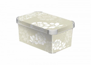 Коробка для хранения Deco's Stockholm S 6л CURVER 183960 рисунок ROMANCE Коробка для хранения Deco's Stockholm S 6л CURVER 183960 рисунок ROMANCE