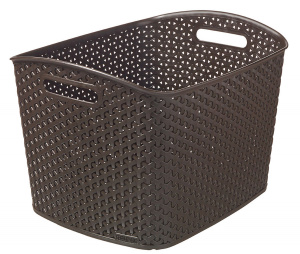 Корзина для хранения My Style XL 28л темно-коричневый CURVER 209489 Корзина для хранения My Style XL 28л темно-коричневый CURVER 209489