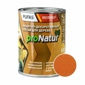 Антисептик для дерева PUFAS proNatur орегон 0,8л 200277 Антисептик для дерева PUFAS proNatur орегон 0,8л 200277