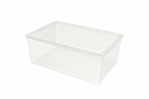 Контейнер для хранения Textile 45л прозрачный CURVER 196065 Контейнер для хранения Textile 45л прозрачный CURVER 196065