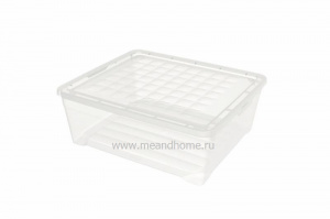 Контейнер для хранения Textile 10л прозрачный CURVER 196063Р Контейнер для хранения Textile 10л прозрачный CURVER 196063Р