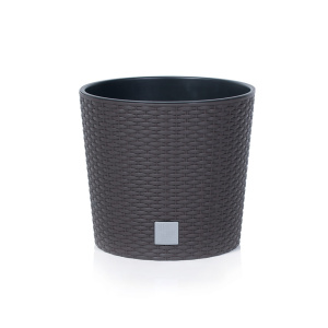 Кашпо Rato круглое d 25см h 22.4см 7.5л умбра DRTUS250L Кашпо Rato круглое d 25см h 22.4см 7.5л умбра DRTUS250L