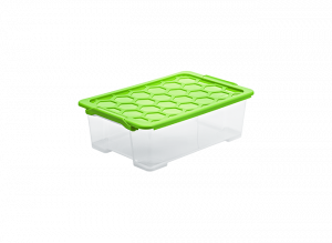 Ящик для хранения Evo Safe 30л прозрачный, зеленый ROTHO 1008005519 Ящик для хранения Evo Safe 30л прозрачный, зеленый ROTHO 1008005519