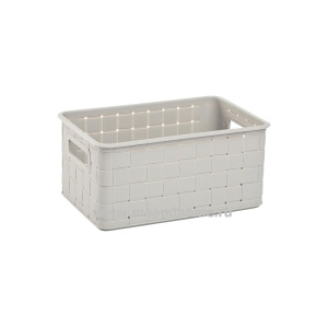 Корзина для хранения Nuance S 6л кремовая CURVER 243695 Корзина для хранения Nuance S 6л кремовая CURVER 243695