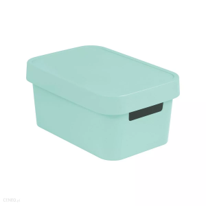 Ящик для хранения Infinity 4,5л с крышкой мята CURVER 241851 Ящик для хранения Infinity 4,5л с крышкой мята CURVER 241851