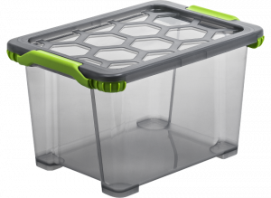 Ящик для хранения Evo Total 15л антрацит, зеленый ROTHO 1008408812 Ящик для хранения Evo Total 15л антрацит, зеленый ROTHO 1008408812