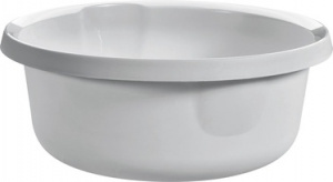 Таз пластиковый Essentials 16л круглый CURVER 241744 серый