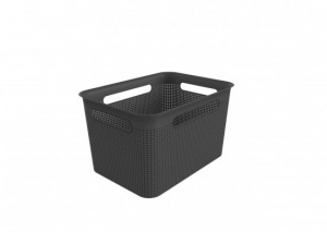 Корзина для хранения BRISEN 16л черный ROTHO 10239 Корзина для хранения BRISEN 16л черный ROTHO 10239