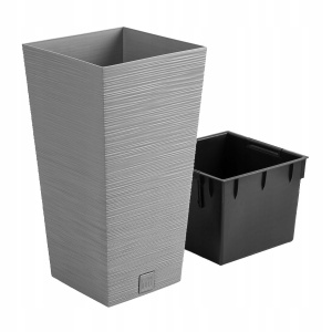 Кашпо Furu Square 26,5х26,5х50см 26,5л DFSH265-422 бетон