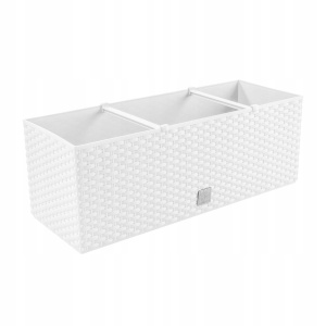 Балконный ящик Rato case  33х80х32см белое DRTC800-449