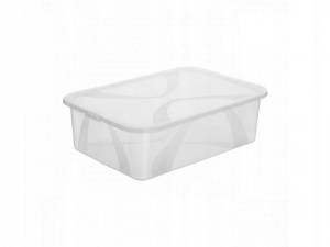 Ящик для хранения LONA 29л прозрачный ROTHO 1047100096 Ящик для хранения LONA 29л прозрачный ROTHO 1047100096