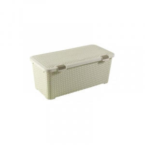 Ящик для хранения Style Rattan 72л кремовый CURVER 210282 Ящик для хранения Style Rattan 72л кремовый CURVER 210282