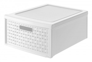 Ящик для хранения Country 8л белый ROTHO 1114801100 Ящик для хранения Country 8л белый ROTHO 1114801100