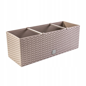Балконный ящик Rato case  33х80х32см мокко DRTC800-7529