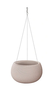 Кашпо SPLOFY BOWL d29см h19см 3.9л с подвесами мокко DKSP290WS-7529U