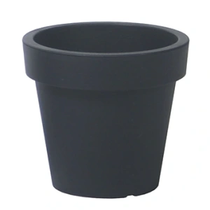 Кашпо Lofly d=13,4см, h=12см 1л DLOF135 цвет антрацит