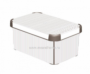 Коробка для хранения Deco's Stockholm S 6л CURVER 172647 рисунок CLASSICO Коробка для хранения Deco's Stockholm S 6л CURVER 172647 рисунок CLASSICO