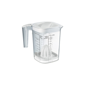 Кувшин мерный LOFT 1,5л с соковыжималкой белый, прозрачный ROTHO 10260