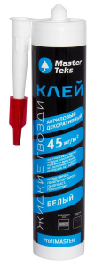 Клей акриловый MasterTeks PM ЖГ 45 кг/м2 декоративный 528гр белый 9753296
