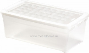 Контейнер для хранения Textile 5,7л прозрачный CURVER 162118Р Контейнер для хранения Textile 5,7л прозрачный CURVER 162118Р