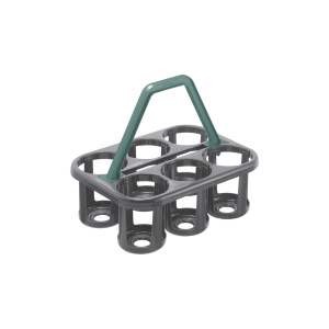 Переноска для бутылок Basic 6х1,5л зеленый, антрацит ROTHO 17780